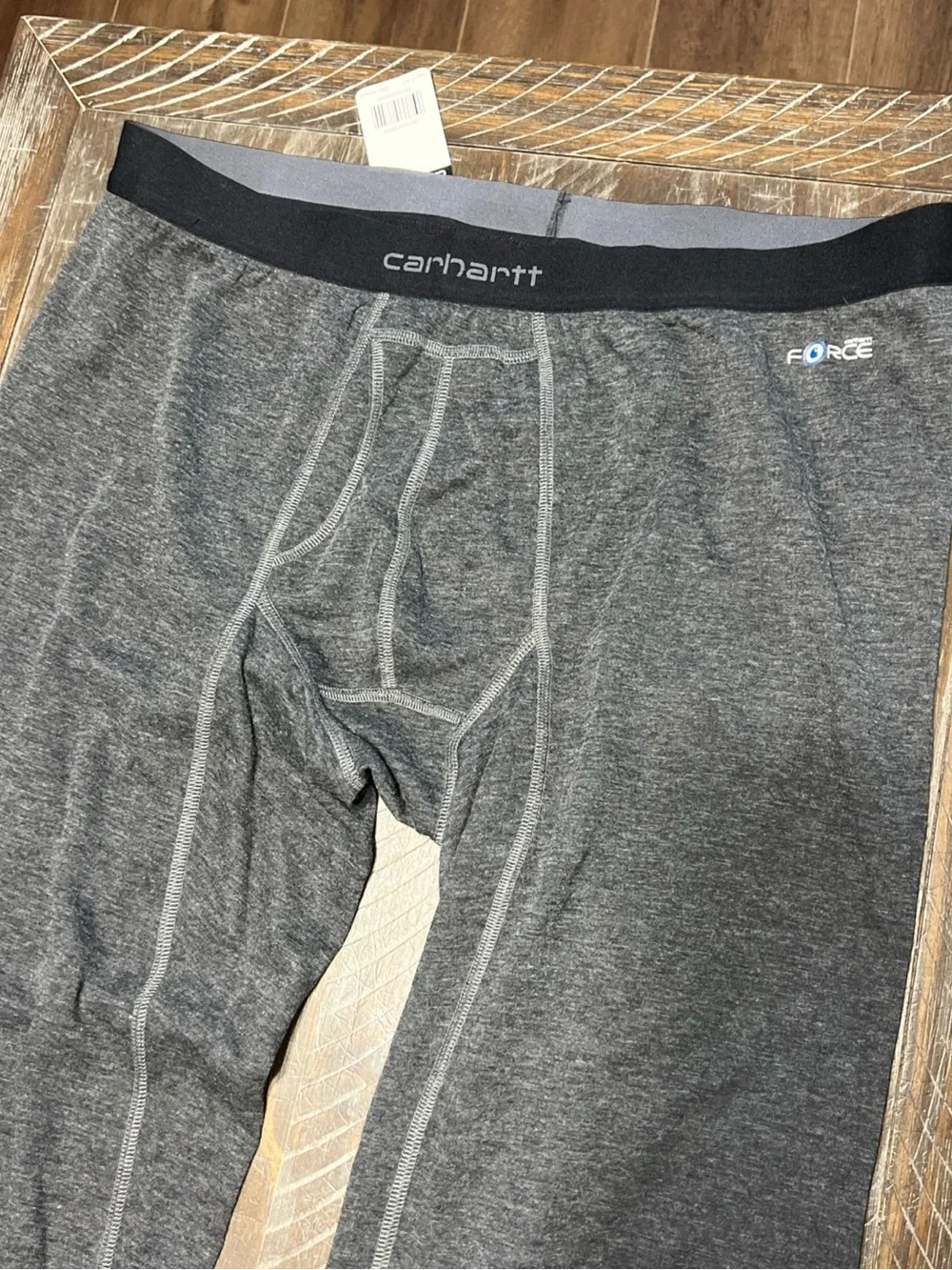 Carhartt Force Men’s Base Layer Thermal Pants Mid-weight Poly-Wool Size 2XL